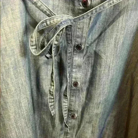 NWT Tommy Hilfiger sz 4 Blue A-line sundress - Picture 4 of 11